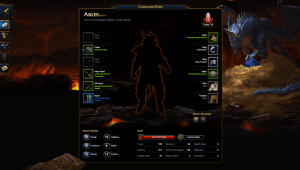 Character Screen